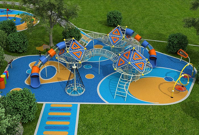 常见的户外无动力游乐设施